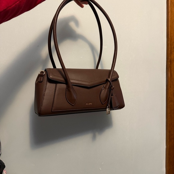 Aldo Elegant Brown Shoulder Bag - Picture 1 of 3